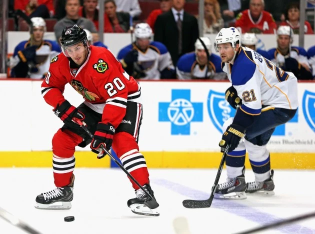 St. Louis Blues v Chicago Blackhawks St. Louis Blues v Chicago Blackhawks