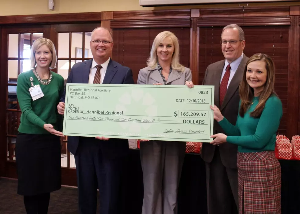 Hannibal Regional Auxiliary Fulfills $500,000 Pledge
