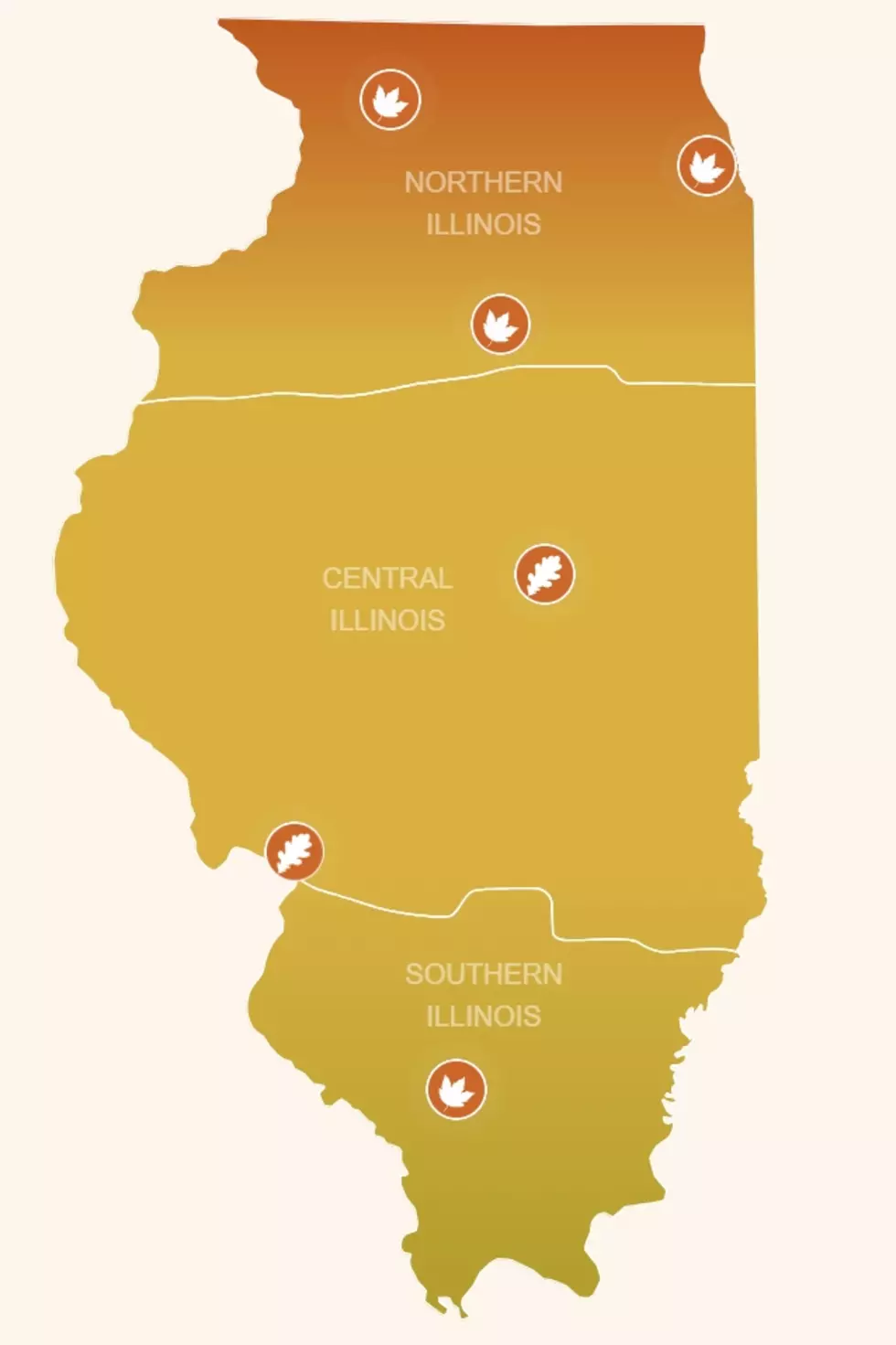 Infographic, Enjoy Illinois